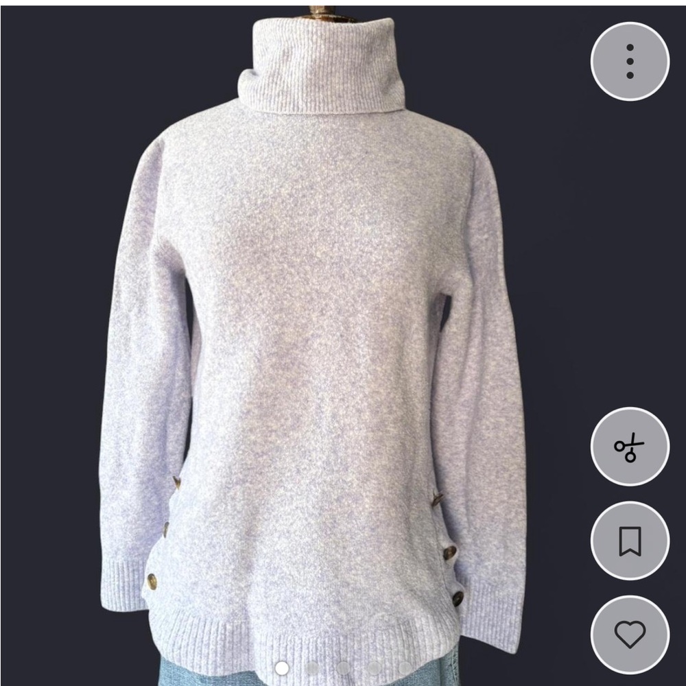 J. Crew Women's Light Purple Sweater